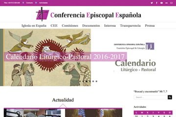 Web Conferencia Episcopal Española