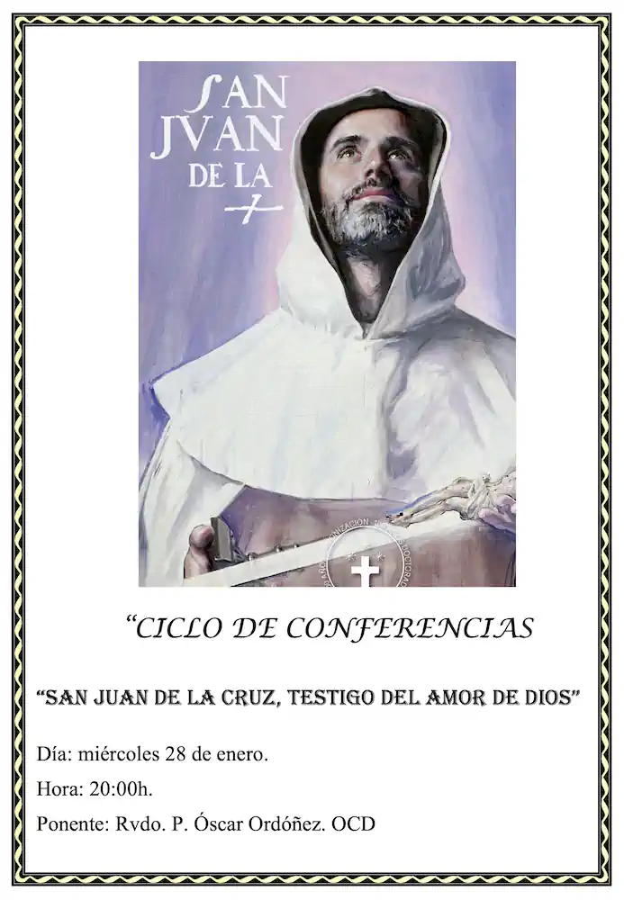 Conferencia «San Juan de la Cruz, testigo del amor de Dios»